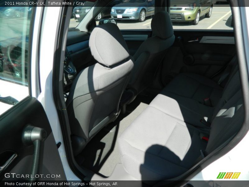 Taffeta White / Gray 2011 Honda CR-V LX