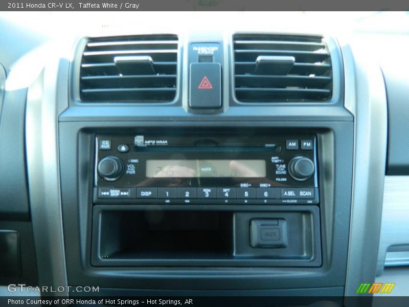 Taffeta White / Gray 2011 Honda CR-V LX