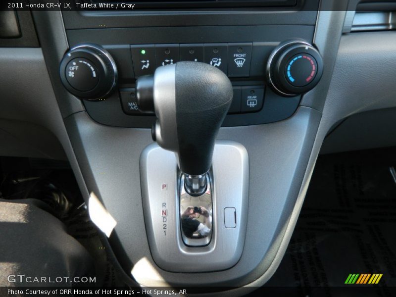 Taffeta White / Gray 2011 Honda CR-V LX