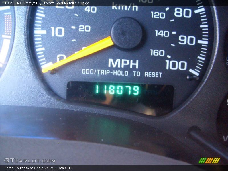 Topaz Gold Metallic / Beige 1999 GMC Jimmy SLT