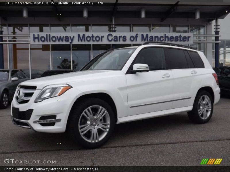 Polar White / Black 2013 Mercedes-Benz GLK 350 4Matic