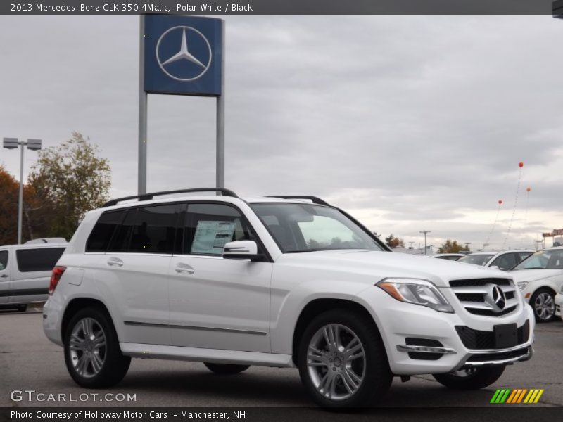 Polar White / Black 2013 Mercedes-Benz GLK 350 4Matic