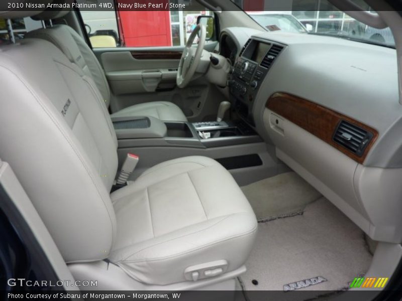 Navy Blue Pearl / Stone 2010 Nissan Armada Platinum 4WD