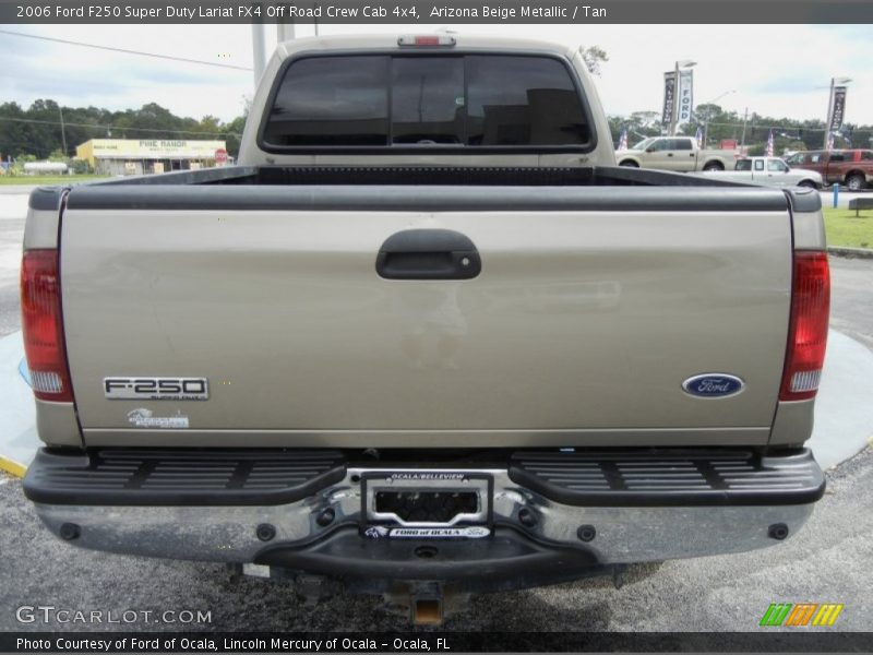 Arizona Beige Metallic / Tan 2006 Ford F250 Super Duty Lariat FX4 Off Road Crew Cab 4x4