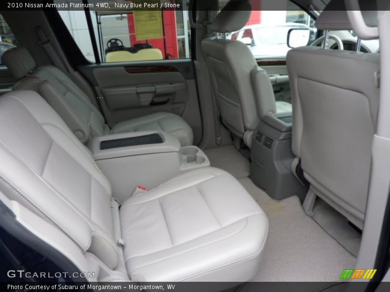 Navy Blue Pearl / Stone 2010 Nissan Armada Platinum 4WD