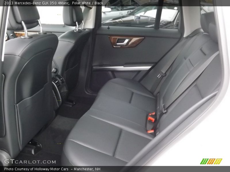 Polar White / Black 2013 Mercedes-Benz GLK 350 4Matic