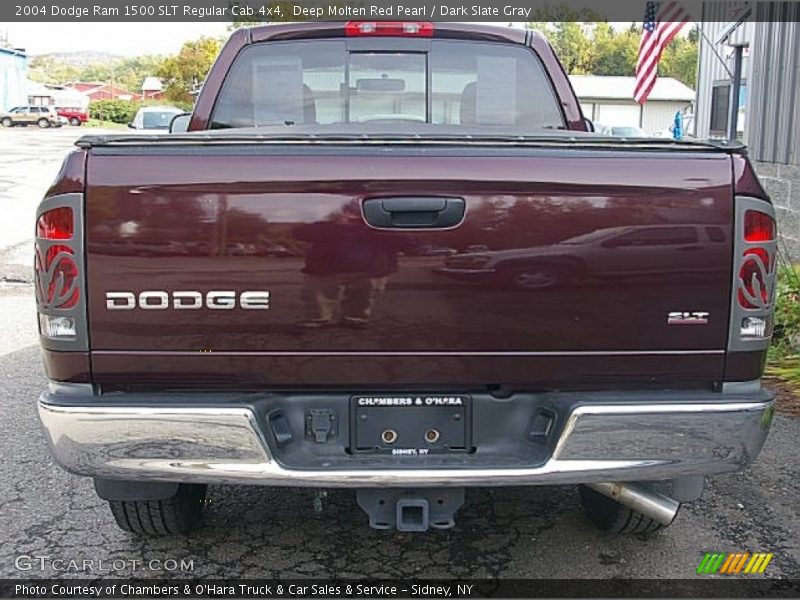 Deep Molten Red Pearl / Dark Slate Gray 2004 Dodge Ram 1500 SLT Regular Cab 4x4