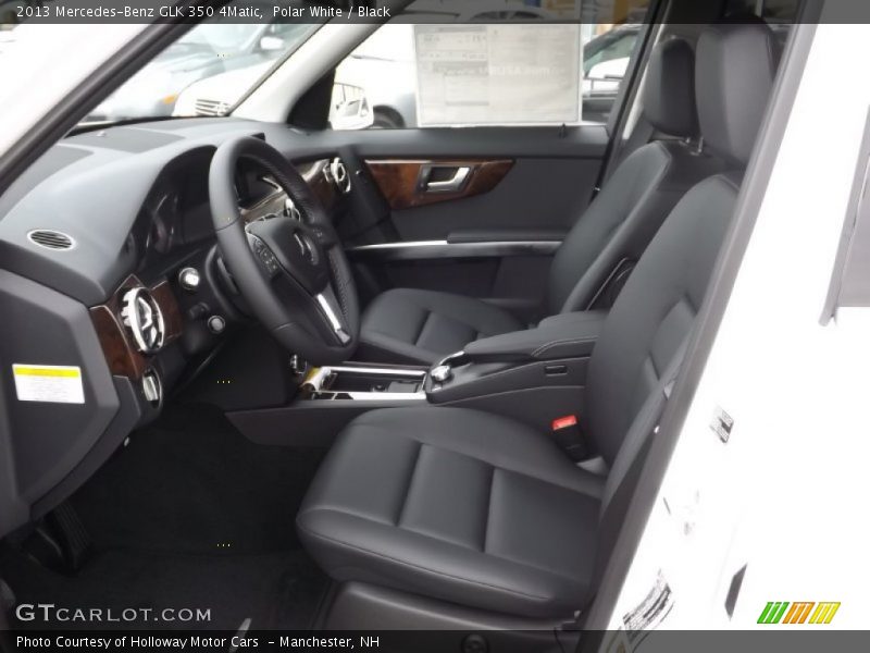 Polar White / Black 2013 Mercedes-Benz GLK 350 4Matic