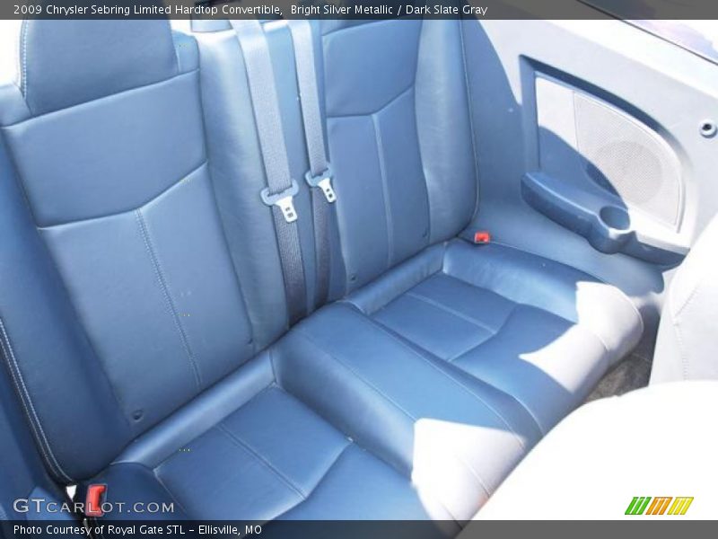 Bright Silver Metallic / Dark Slate Gray 2009 Chrysler Sebring Limited Hardtop Convertible