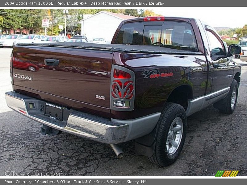 Deep Molten Red Pearl / Dark Slate Gray 2004 Dodge Ram 1500 SLT Regular Cab 4x4