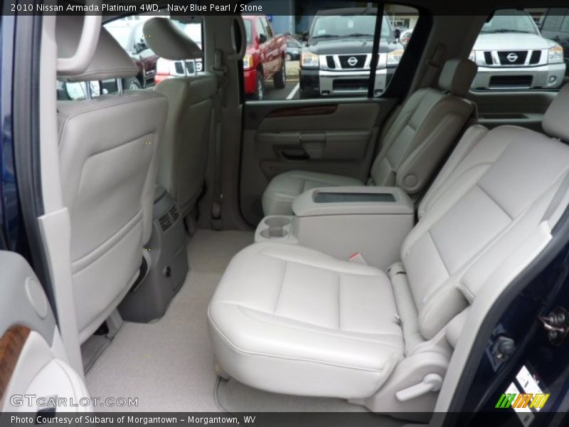Navy Blue Pearl / Stone 2010 Nissan Armada Platinum 4WD