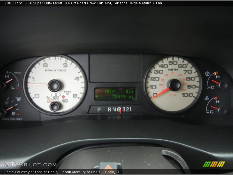  2006 F250 Super Duty Lariat FX4 Off Road Crew Cab 4x4 Lariat FX4 Off Road Crew Cab 4x4 Gauges