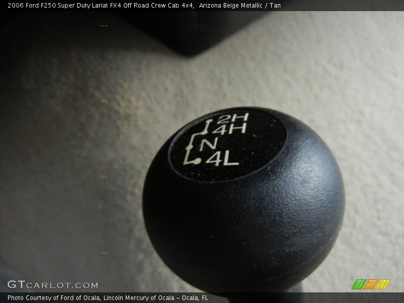 Arizona Beige Metallic / Tan 2006 Ford F250 Super Duty Lariat FX4 Off Road Crew Cab 4x4
