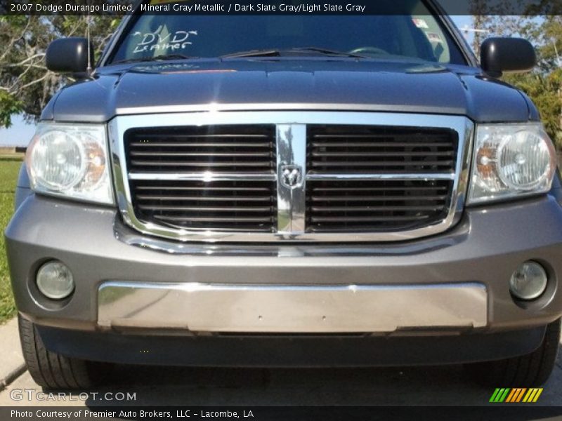 Mineral Gray Metallic / Dark Slate Gray/Light Slate Gray 2007 Dodge Durango Limited