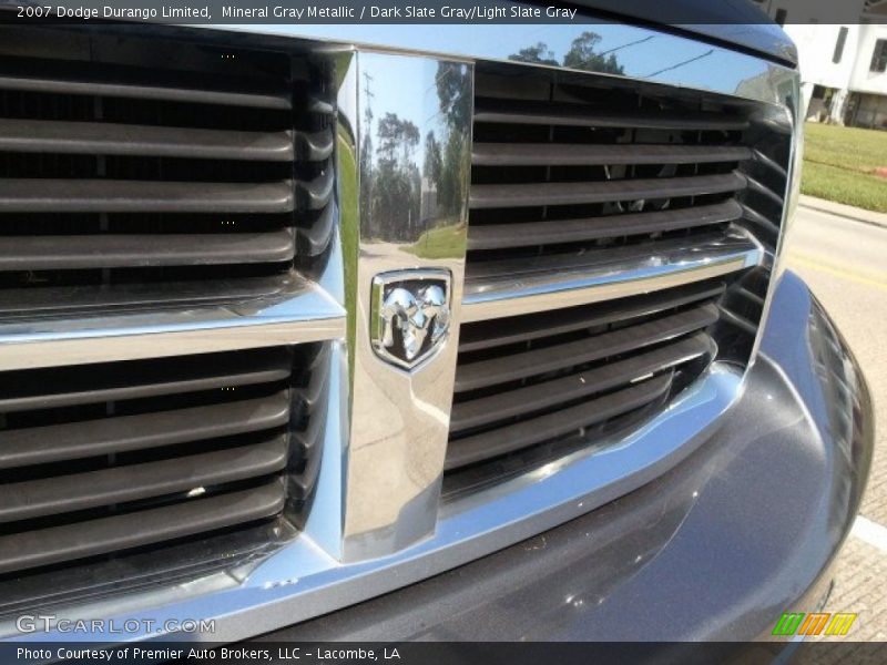 Mineral Gray Metallic / Dark Slate Gray/Light Slate Gray 2007 Dodge Durango Limited