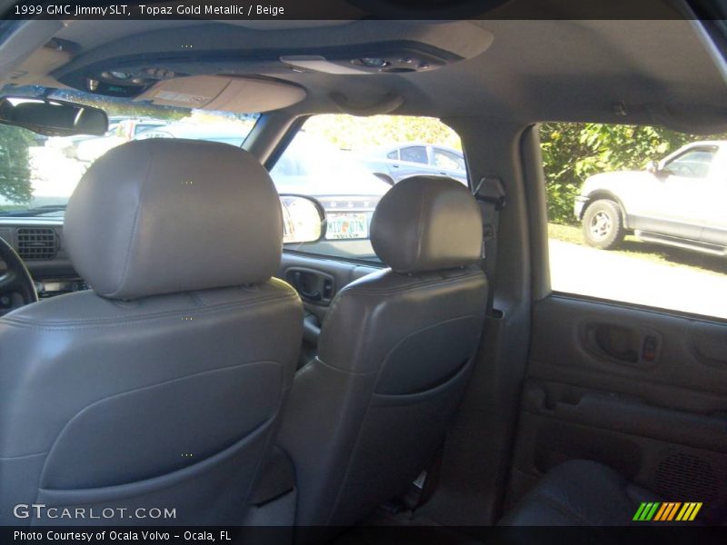 Topaz Gold Metallic / Beige 1999 GMC Jimmy SLT