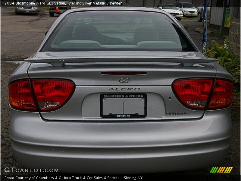 Sterling Silver Metallic / Pewter 2004 Oldsmobile Alero GL1 Sedan