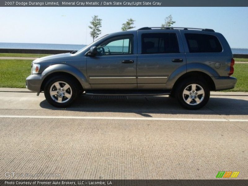 Mineral Gray Metallic / Dark Slate Gray/Light Slate Gray 2007 Dodge Durango Limited