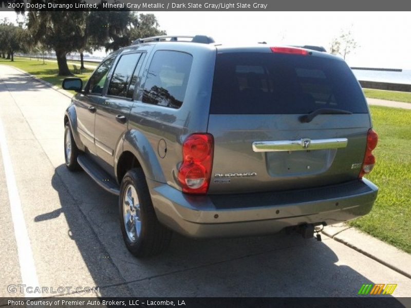 Mineral Gray Metallic / Dark Slate Gray/Light Slate Gray 2007 Dodge Durango Limited