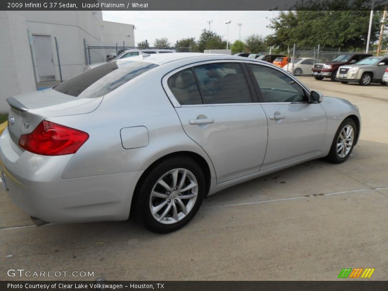 Liquid Platinum / Wheat 2009 Infiniti G 37 Sedan