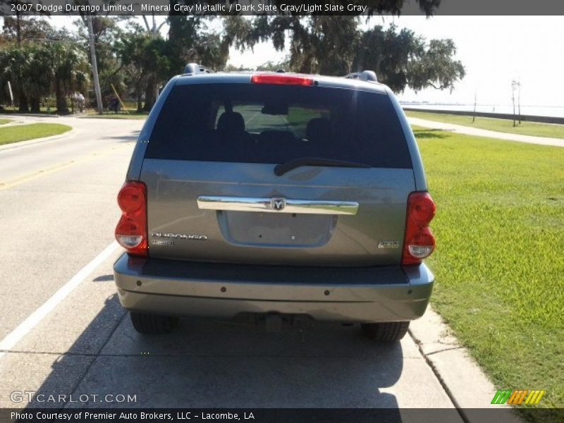 Mineral Gray Metallic / Dark Slate Gray/Light Slate Gray 2007 Dodge Durango Limited