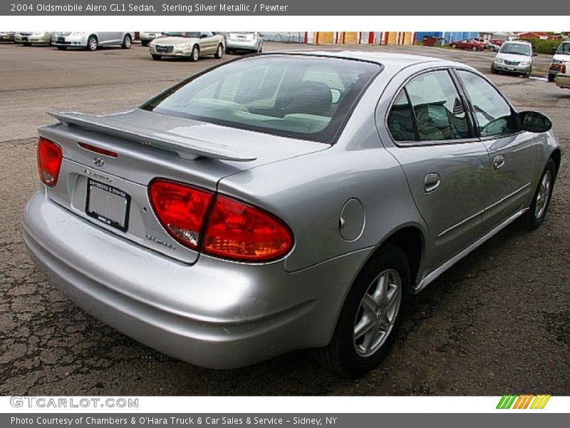 Sterling Silver Metallic / Pewter 2004 Oldsmobile Alero GL1 Sedan