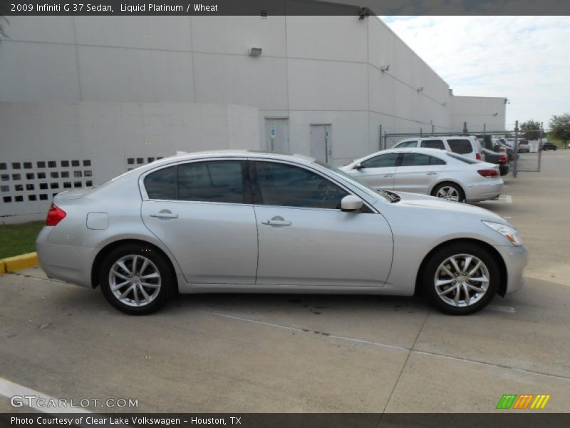 Liquid Platinum / Wheat 2009 Infiniti G 37 Sedan