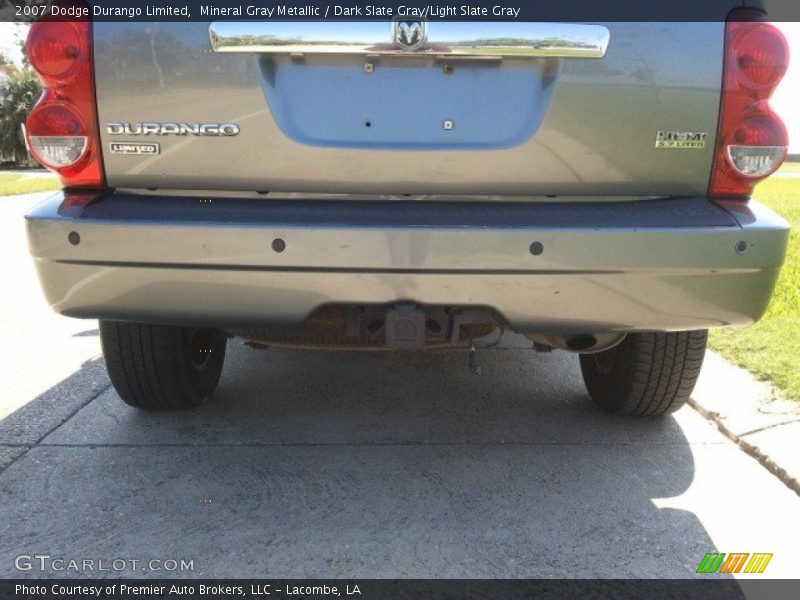 Mineral Gray Metallic / Dark Slate Gray/Light Slate Gray 2007 Dodge Durango Limited