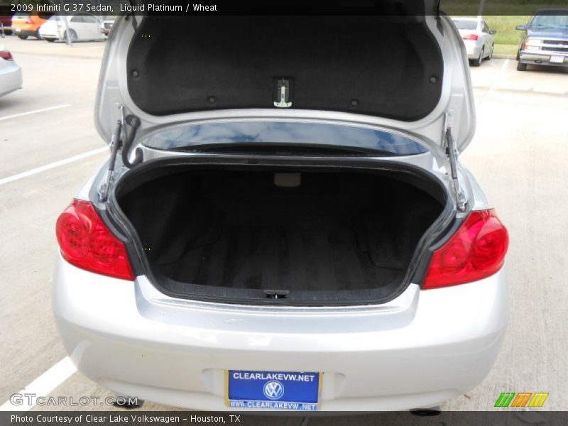 Liquid Platinum / Wheat 2009 Infiniti G 37 Sedan