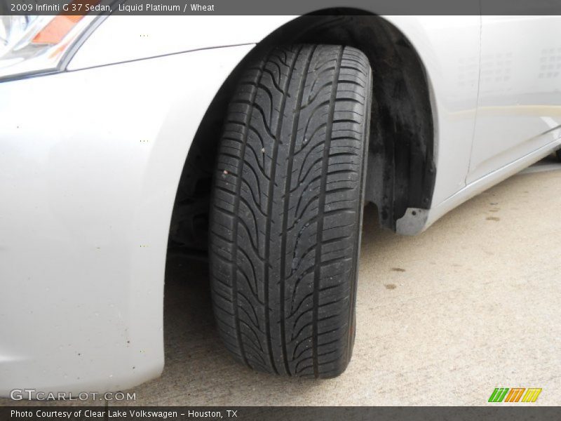 Liquid Platinum / Wheat 2009 Infiniti G 37 Sedan