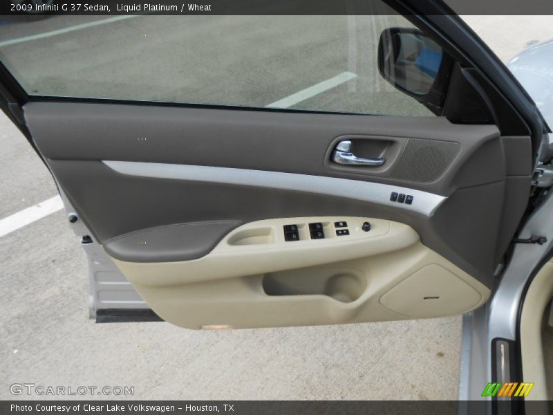 Liquid Platinum / Wheat 2009 Infiniti G 37 Sedan