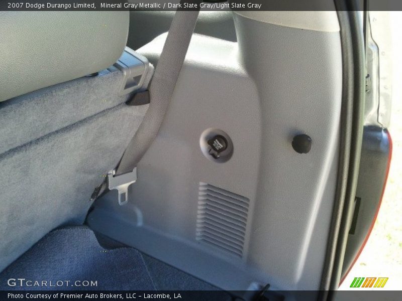 Mineral Gray Metallic / Dark Slate Gray/Light Slate Gray 2007 Dodge Durango Limited