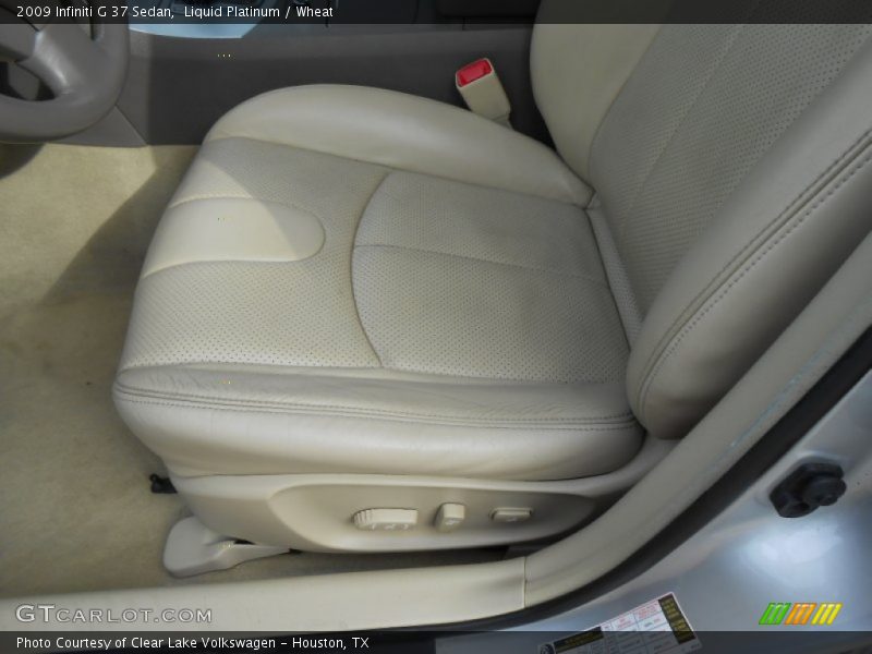 Liquid Platinum / Wheat 2009 Infiniti G 37 Sedan