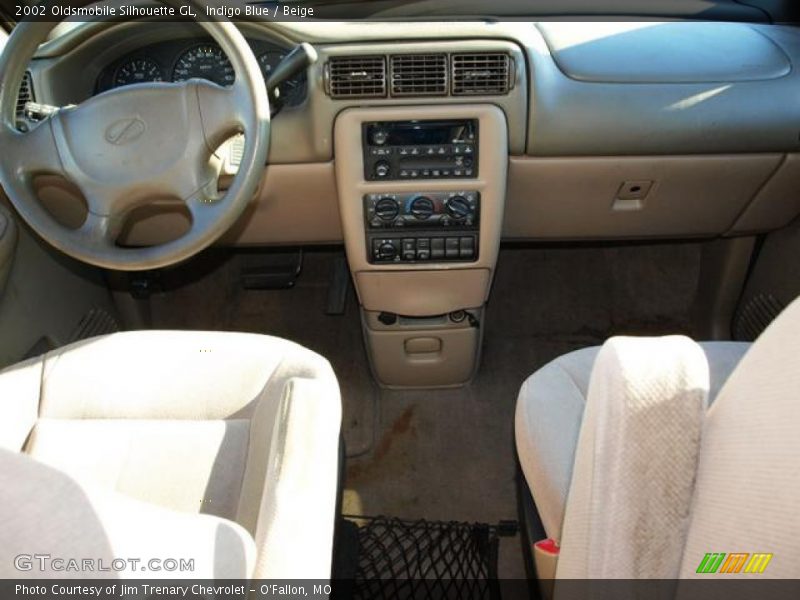 Indigo Blue / Beige 2002 Oldsmobile Silhouette GL