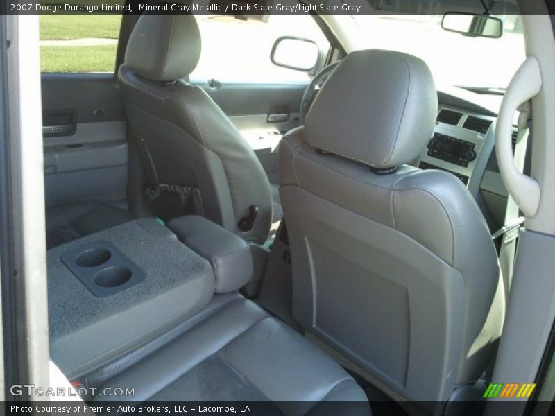 Mineral Gray Metallic / Dark Slate Gray/Light Slate Gray 2007 Dodge Durango Limited