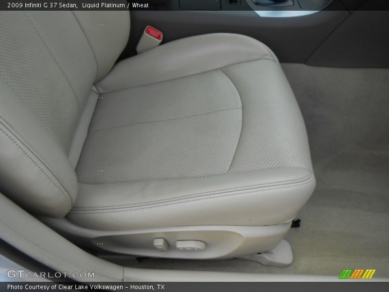 Liquid Platinum / Wheat 2009 Infiniti G 37 Sedan