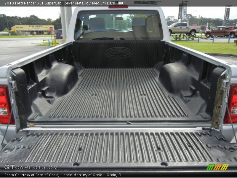Silver Metallic / Medium Dark Flint 2010 Ford Ranger XLT SuperCab