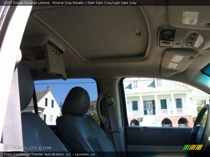 Mineral Gray Metallic / Dark Slate Gray/Light Slate Gray 2007 Dodge Durango Limited