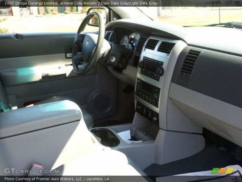 Mineral Gray Metallic / Dark Slate Gray/Light Slate Gray 2007 Dodge Durango Limited