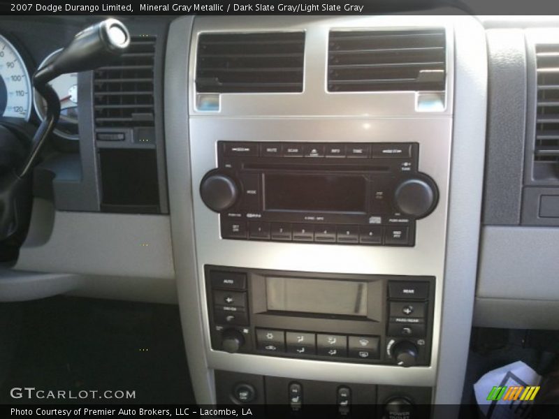 Mineral Gray Metallic / Dark Slate Gray/Light Slate Gray 2007 Dodge Durango Limited
