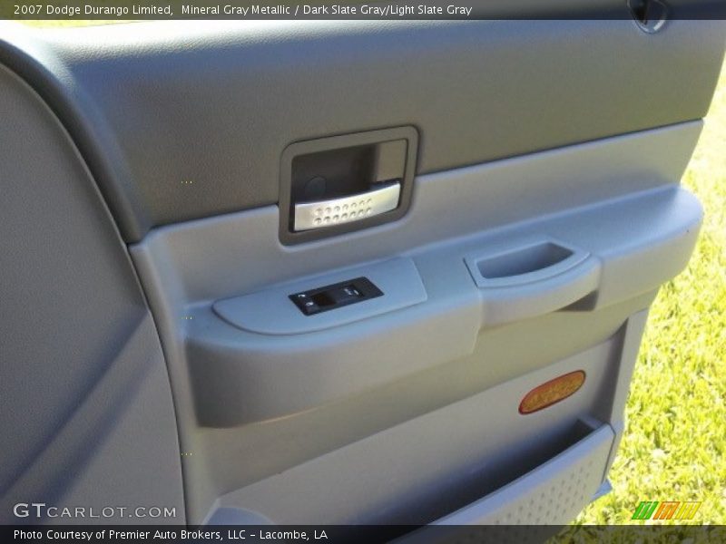 Mineral Gray Metallic / Dark Slate Gray/Light Slate Gray 2007 Dodge Durango Limited