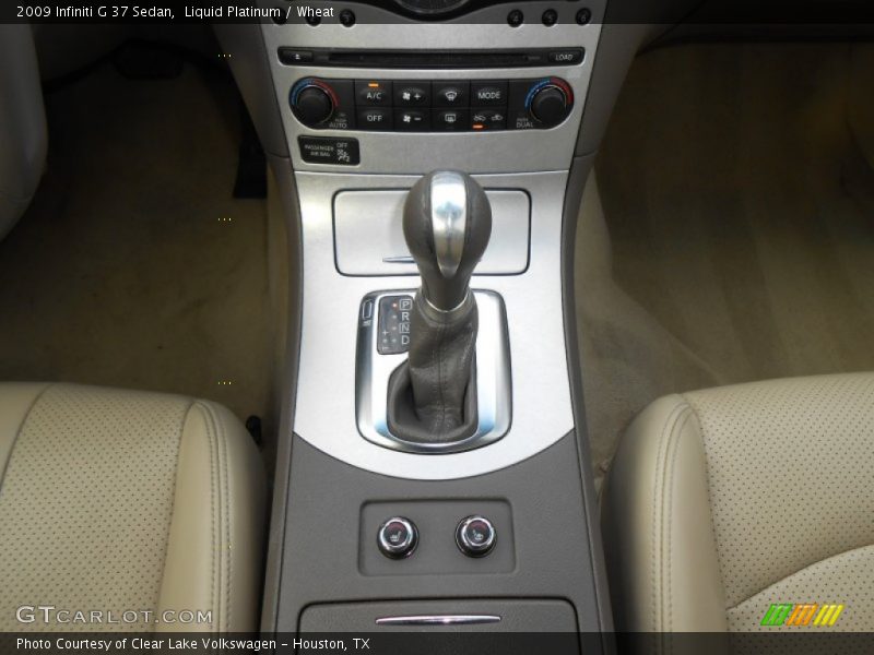 Liquid Platinum / Wheat 2009 Infiniti G 37 Sedan