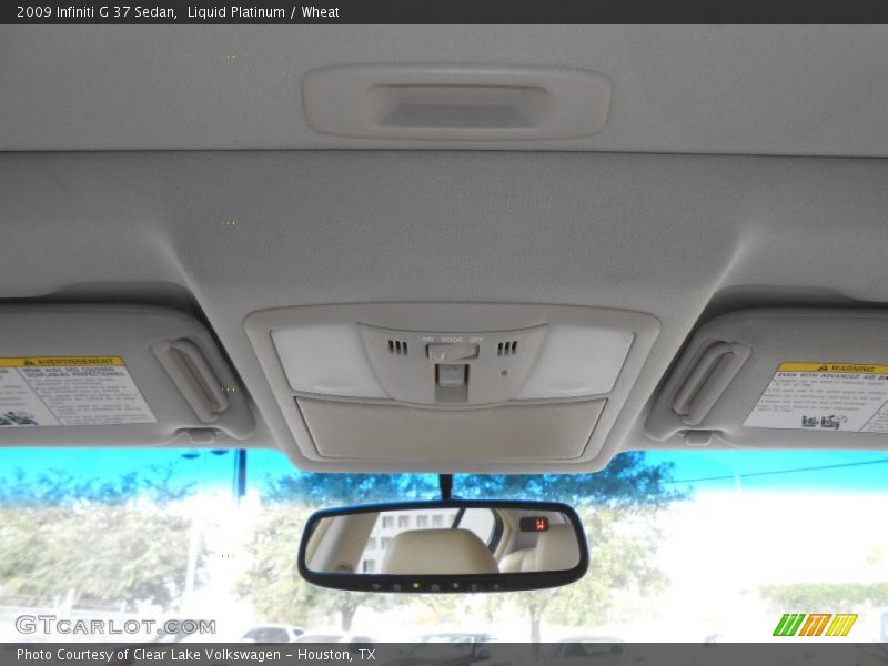 Liquid Platinum / Wheat 2009 Infiniti G 37 Sedan