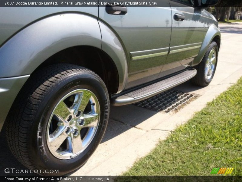 Mineral Gray Metallic / Dark Slate Gray/Light Slate Gray 2007 Dodge Durango Limited