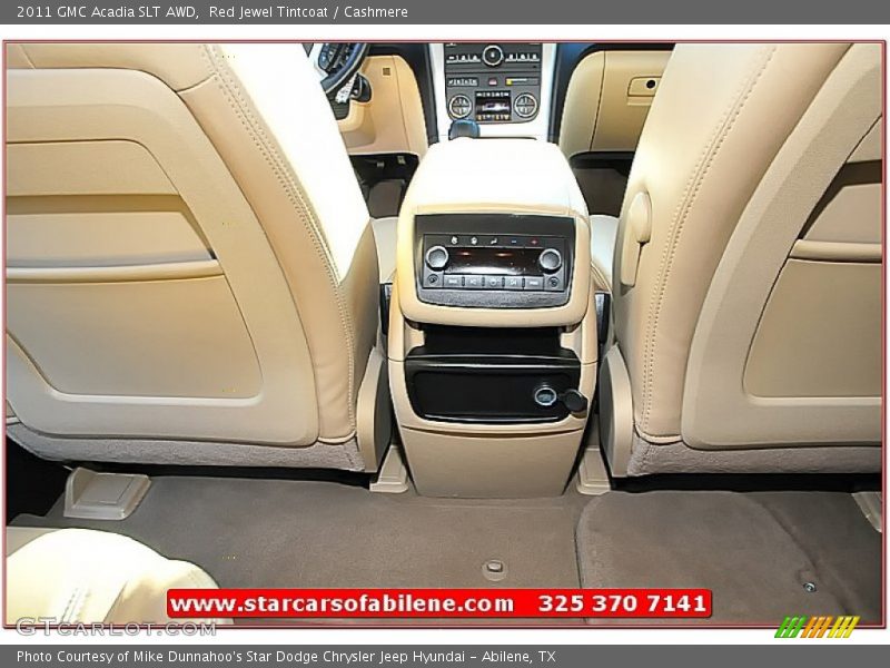 Red Jewel Tintcoat / Cashmere 2011 GMC Acadia SLT AWD