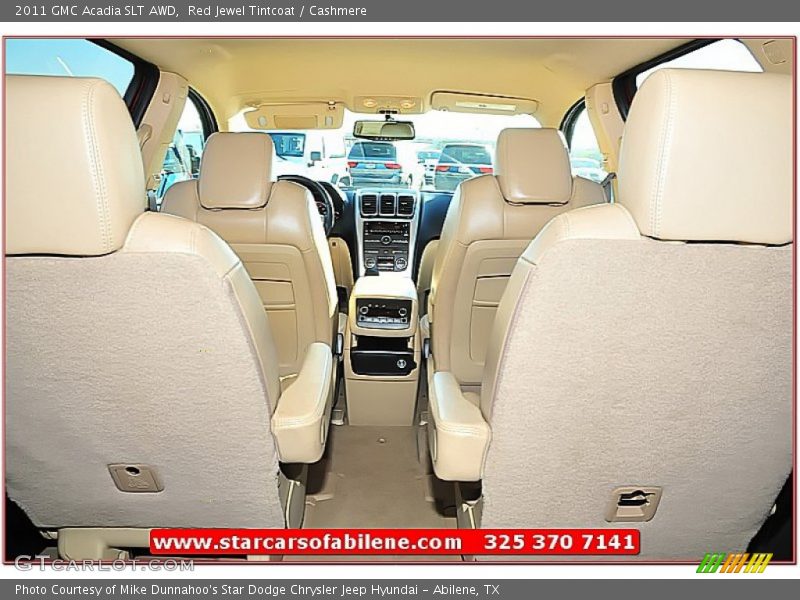 Red Jewel Tintcoat / Cashmere 2011 GMC Acadia SLT AWD