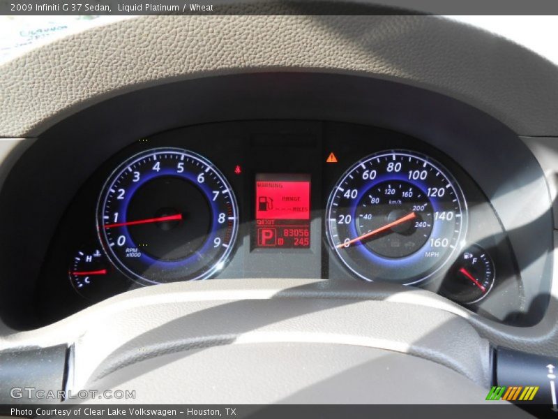 Liquid Platinum / Wheat 2009 Infiniti G 37 Sedan