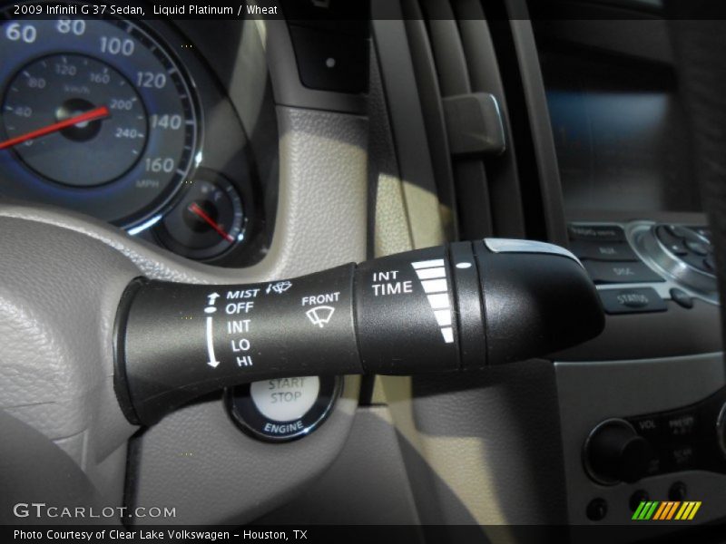 Liquid Platinum / Wheat 2009 Infiniti G 37 Sedan