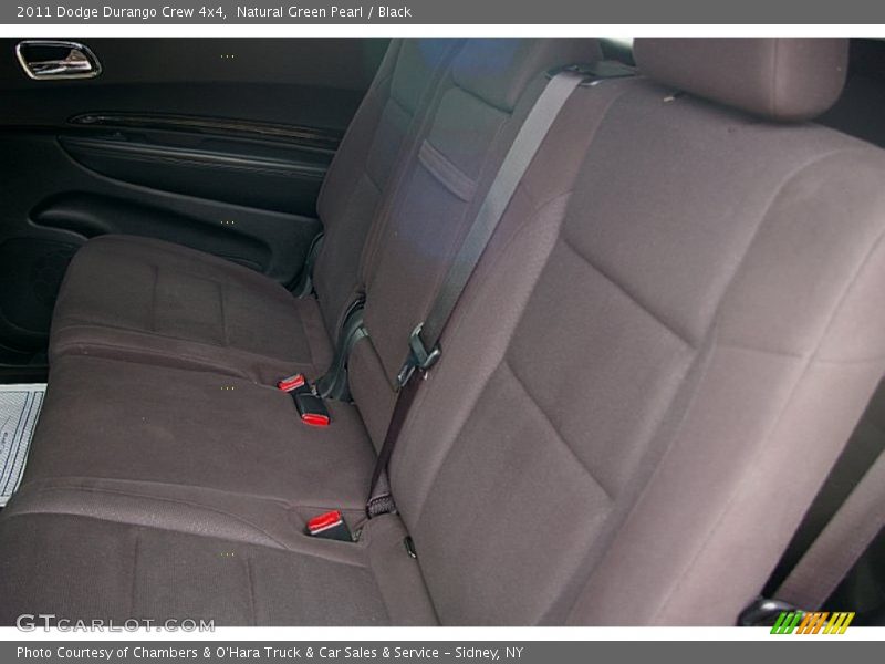 Natural Green Pearl / Black 2011 Dodge Durango Crew 4x4