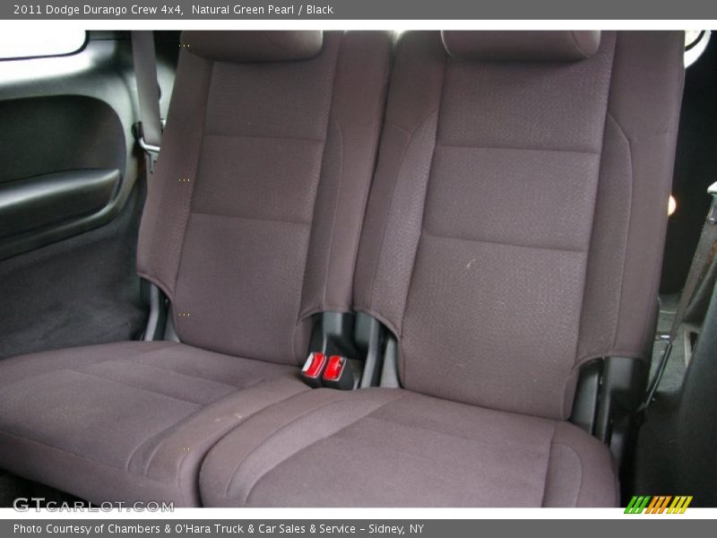 Natural Green Pearl / Black 2011 Dodge Durango Crew 4x4
